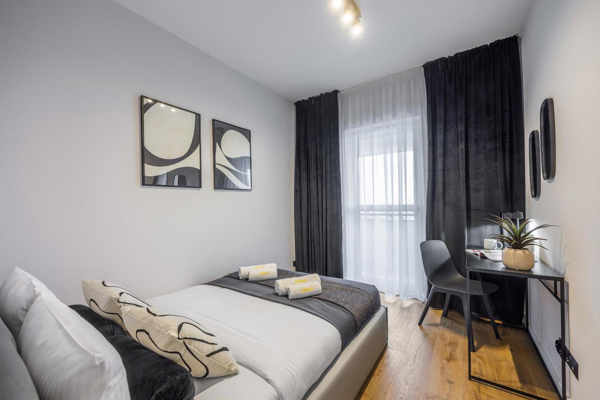 Emihouse Riverside Premium Apartments & Free Parking 热舒夫 客房 照片
