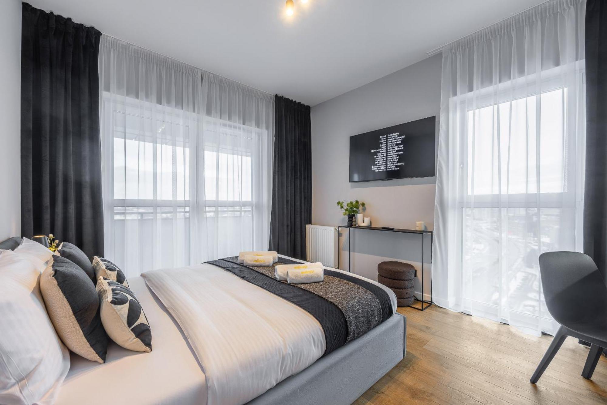 Emihouse Riverside Premium Apartments & Free Parking 热舒夫 外观 照片