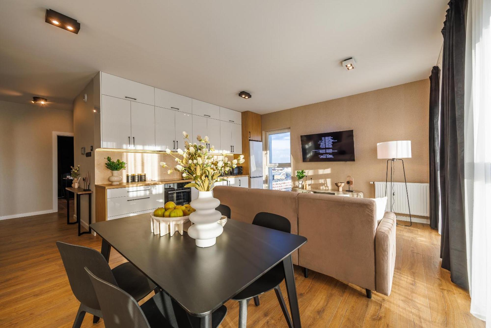 Emihouse Riverside Premium Apartments & Free Parking 热舒夫 客房 照片